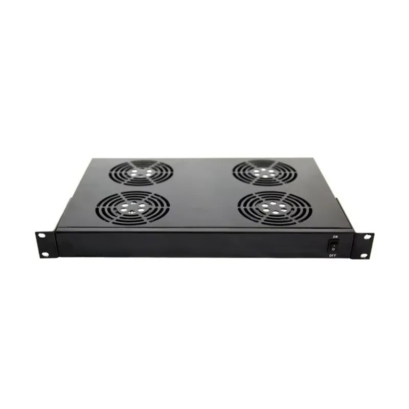 Server Rack Shelf - Unidad de Enfriamiento para 4 Ventiladores,