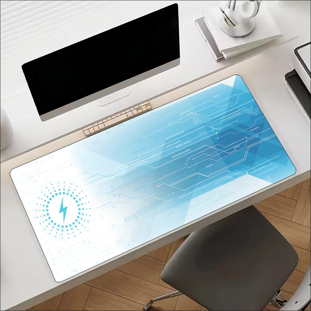 Office Tech Gear - Alfombrilla de Ratón Extendida con Patrón
