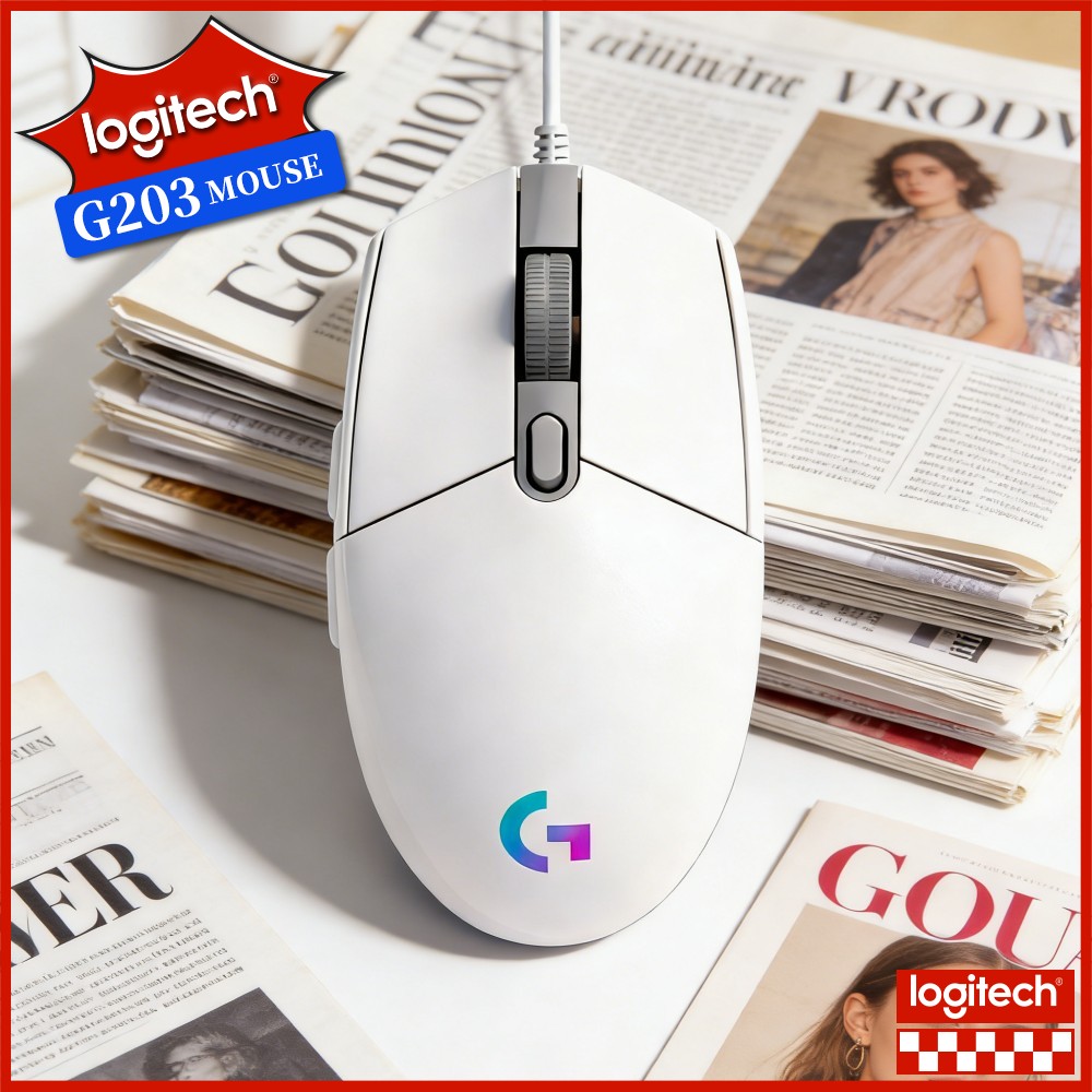 Logitech Mouse G203 - Ratón para Juegos Logitech G203 con