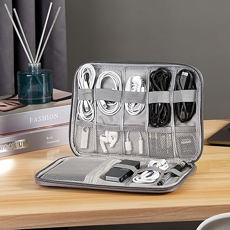 Office Tech Gear - Caja de Accesorios Electrónicos con Múltiples