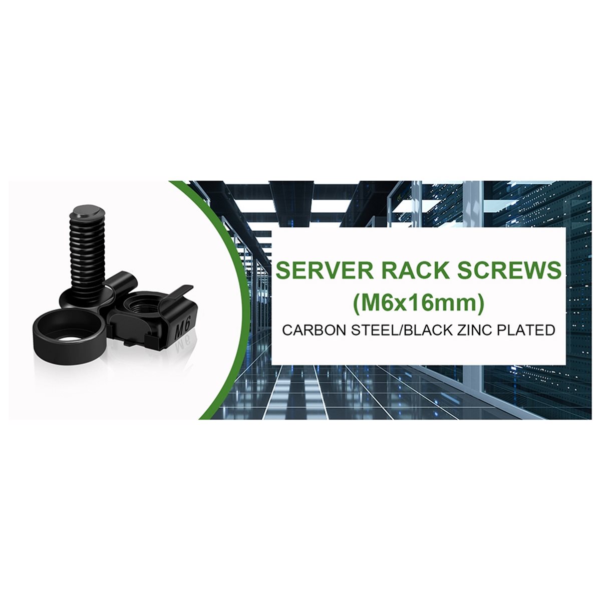 Server Rack Shelf - MALL Kit Surtido de 120 Piezas: