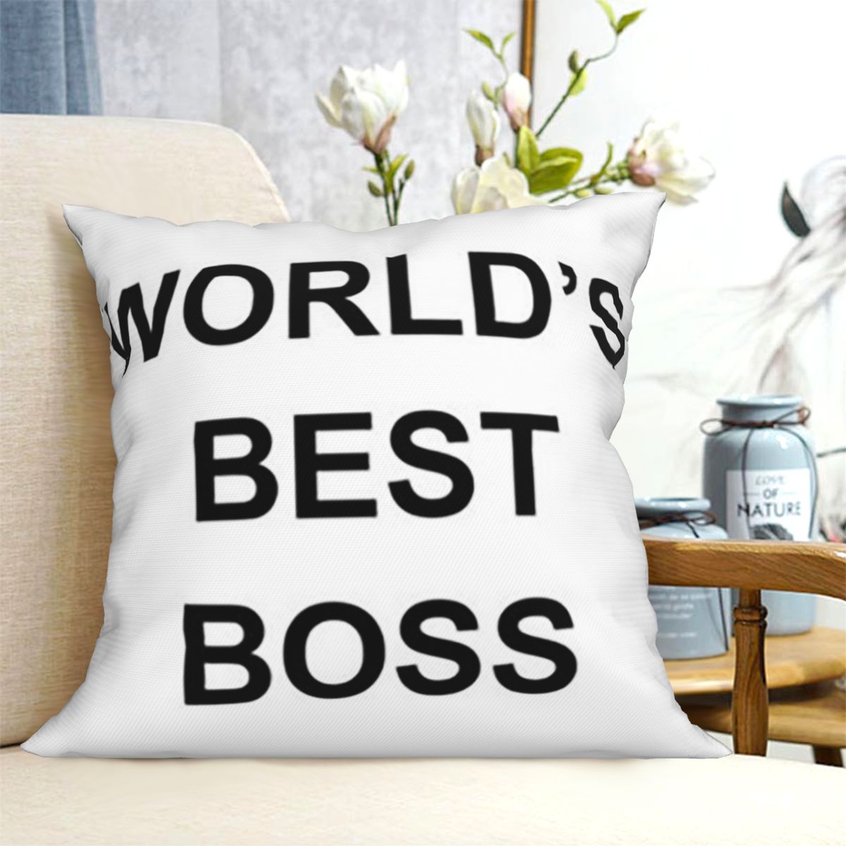 Office Tech Logo - La Mejor Funda de Almohada Cuadrada