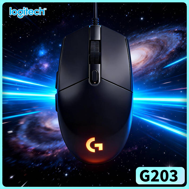 Logitech Mouse G203 - Ratón para Juegos Logitech G203, 200-8000