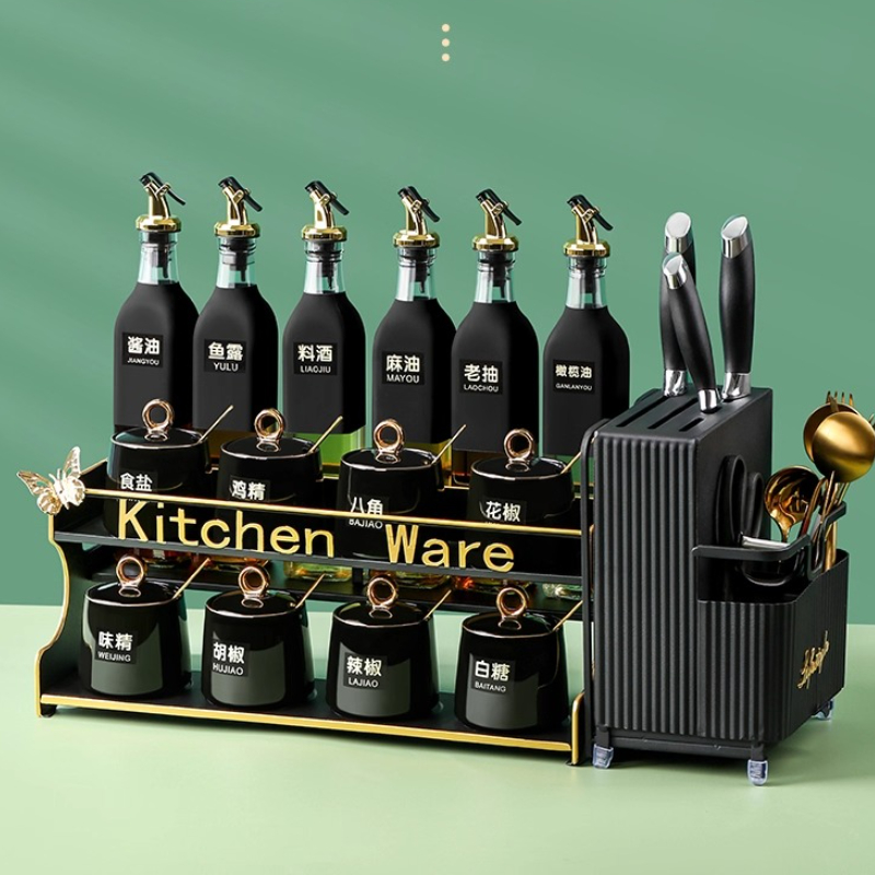 Server Rack Shelf - ‌ Juego de tarros de especias