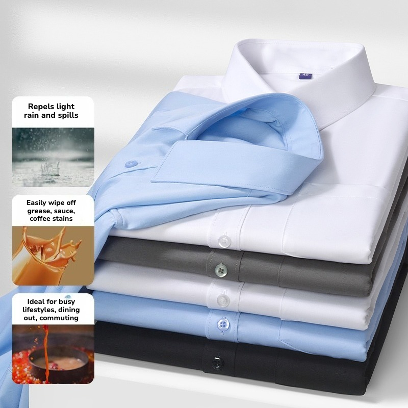 Camisa de Manga Larga Impermea - Office Tech For Men reseña y precio