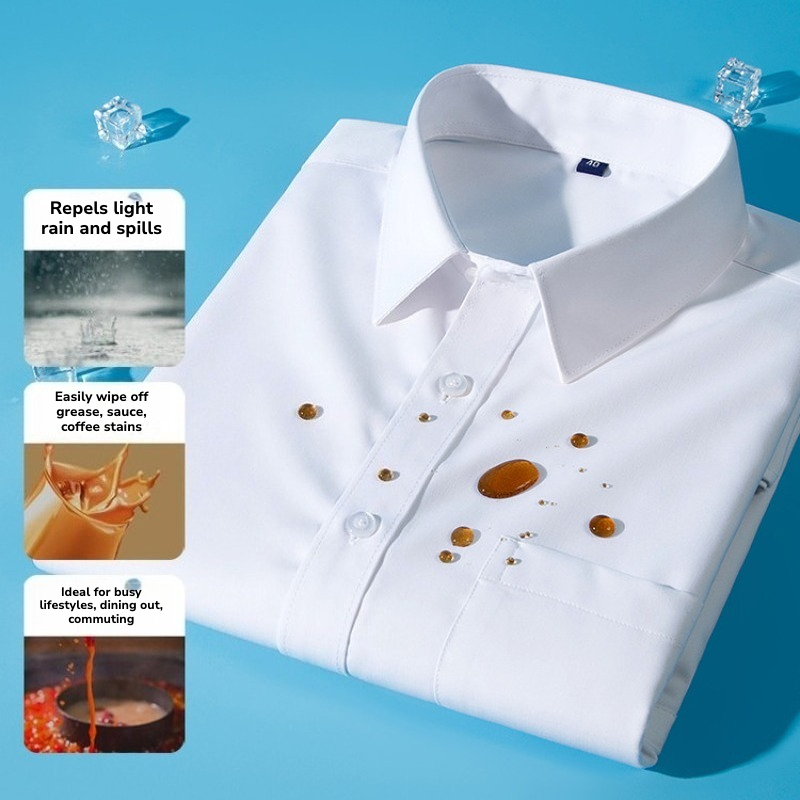 Camisa de Manga Larga Impermea - Office Tech For Men reseña y precio
