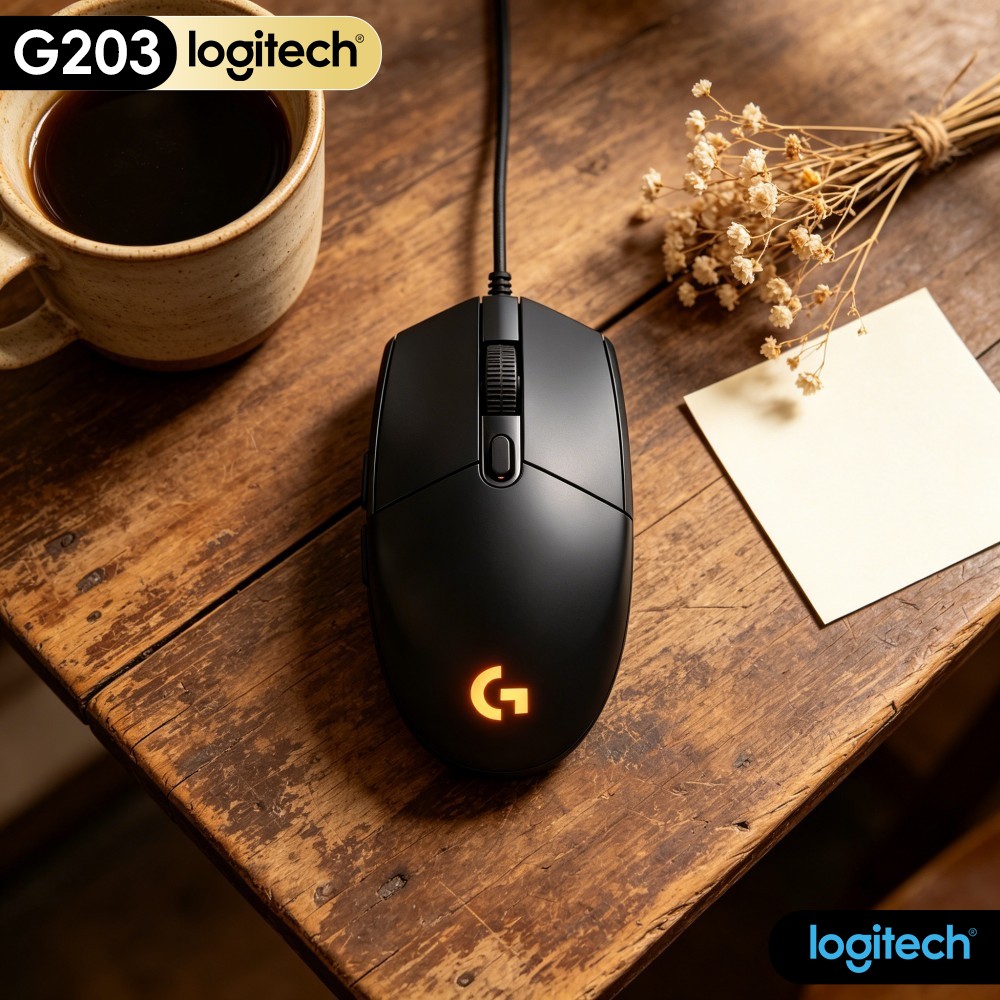 Ratón para Juegos Logitech G20 - Logitech Mouse G203 reseña y precio