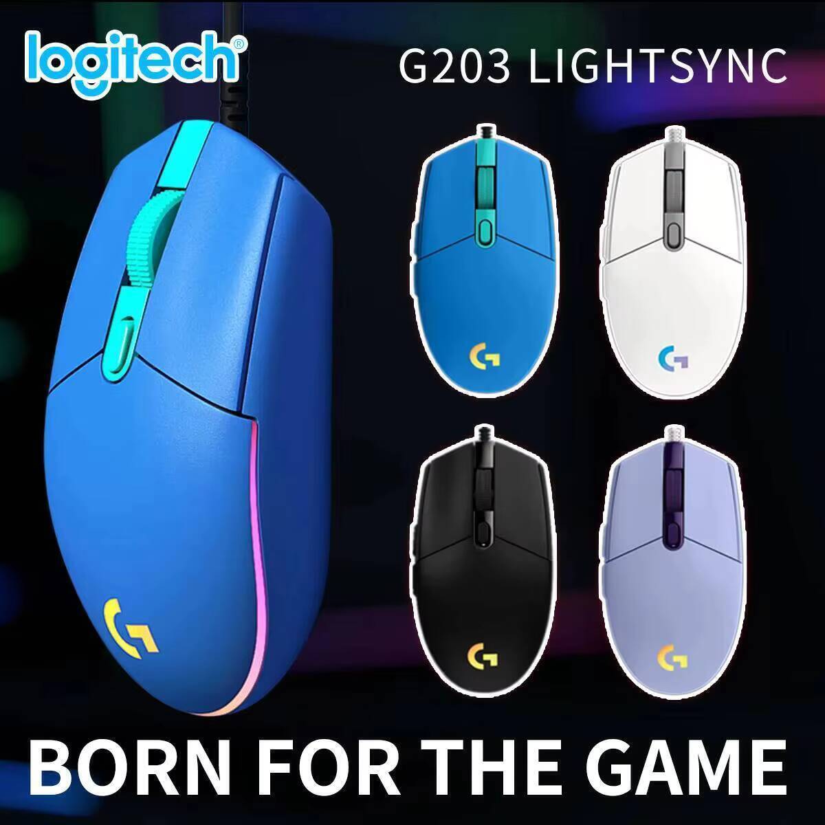 Ratón para Juegos Logitech G20 - Logitech Mouse G203 reseña y precio