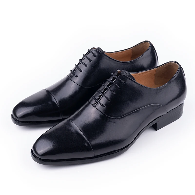Zapatos de cuero Oxford hechos - Office High Tech reseña y precio