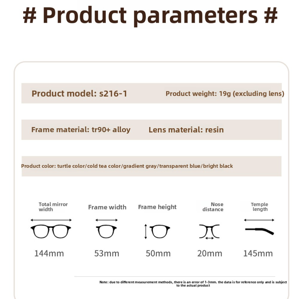 CLLOIO, gafas graduadas de lec - Office High Tech reseña y precio