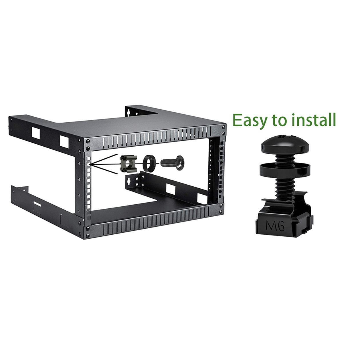 Juego de 120 tuercas de jaula  - Server Rack Shelf reseña y precio