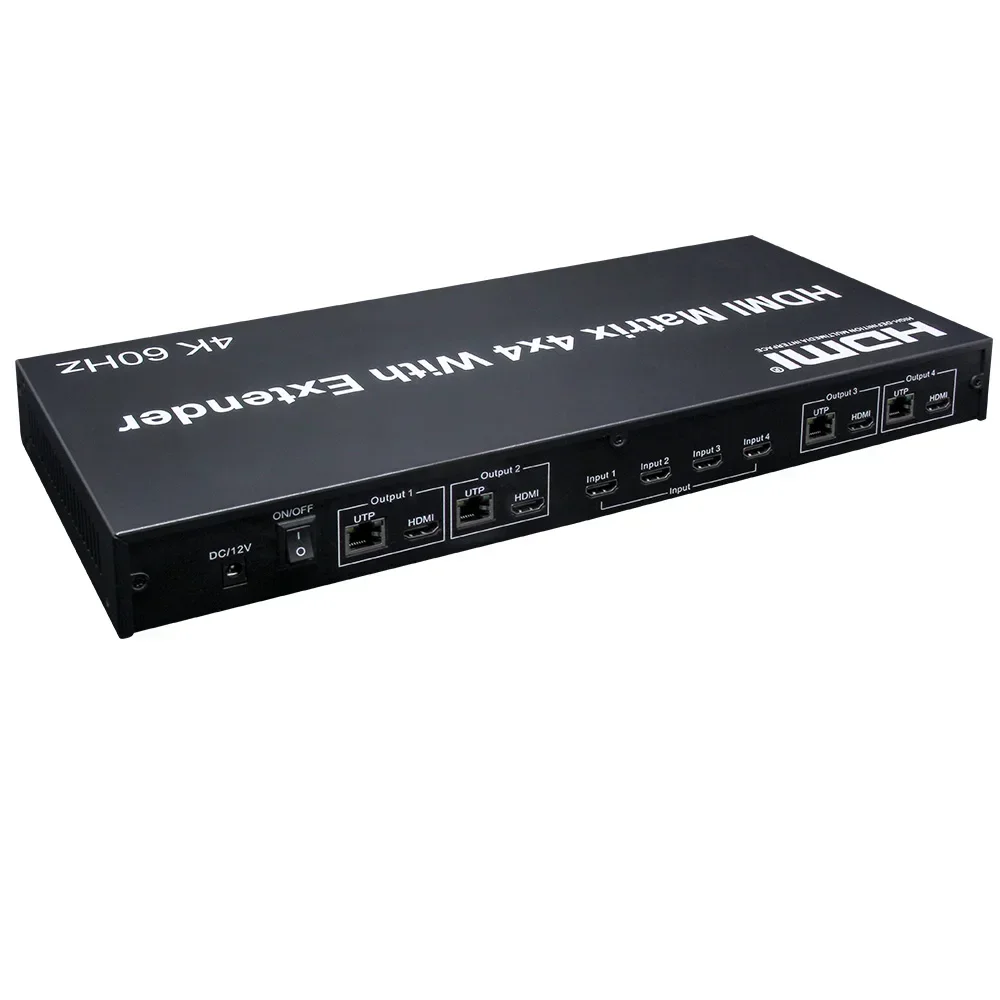 Matriz HDMI2.0 4x4 4K 60Hz con - Hdmi Matrix Switch reseña y precio