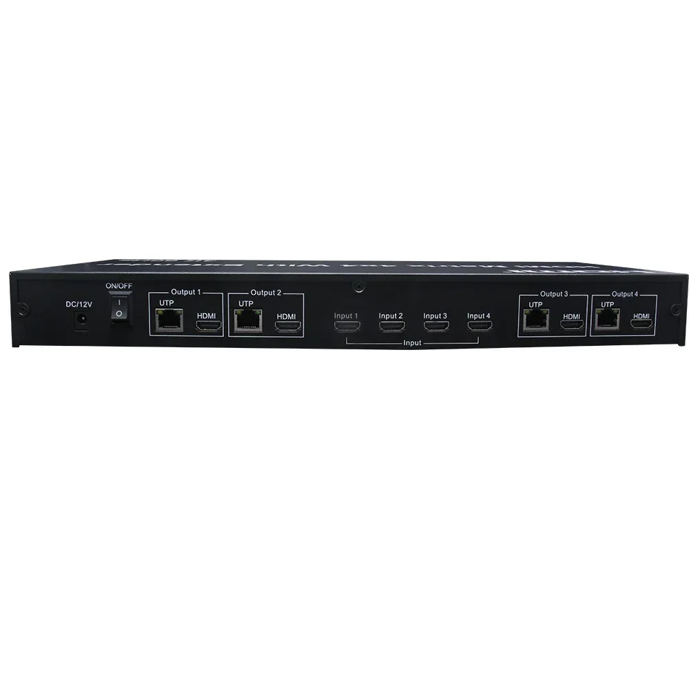 Matriz HDMI2.0 4x4 4K 60Hz con - Hdmi Matrix Switch reseña y precio