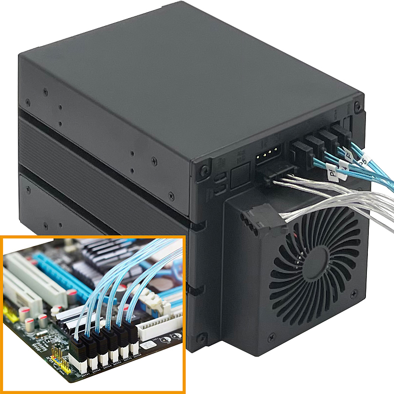 Módulo de jaula de disco duro  - Server Rack Shelf reseña y precio