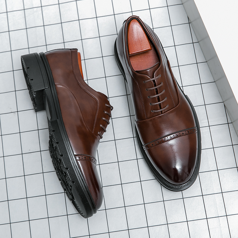 Zapatos Brogue Clásicos de Cue - Office High Tech reseña y precio