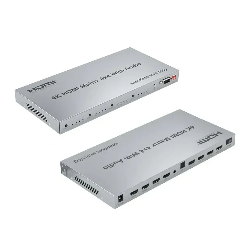 Matriz HDMI 4x4 4K 60Hz con Ex - Hdmi Matrix Switch reseña y precio