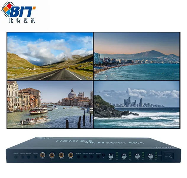 Controlador Profesional de Aud - Hdmi Matrix Switch reseña y precio